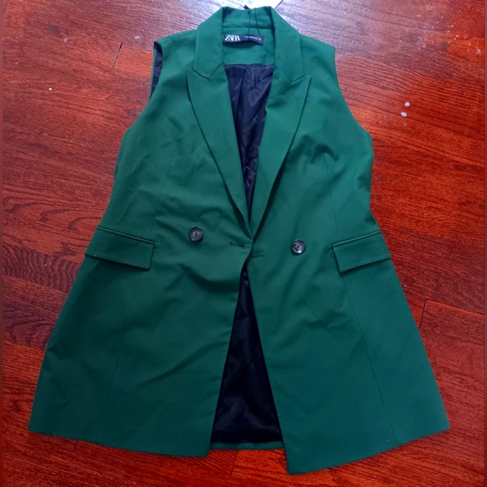 Zara Dark Green XL Vest